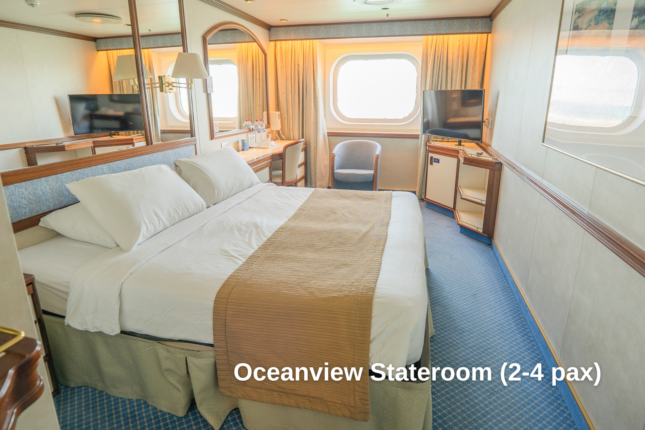 SVO Oceanview Stateroom